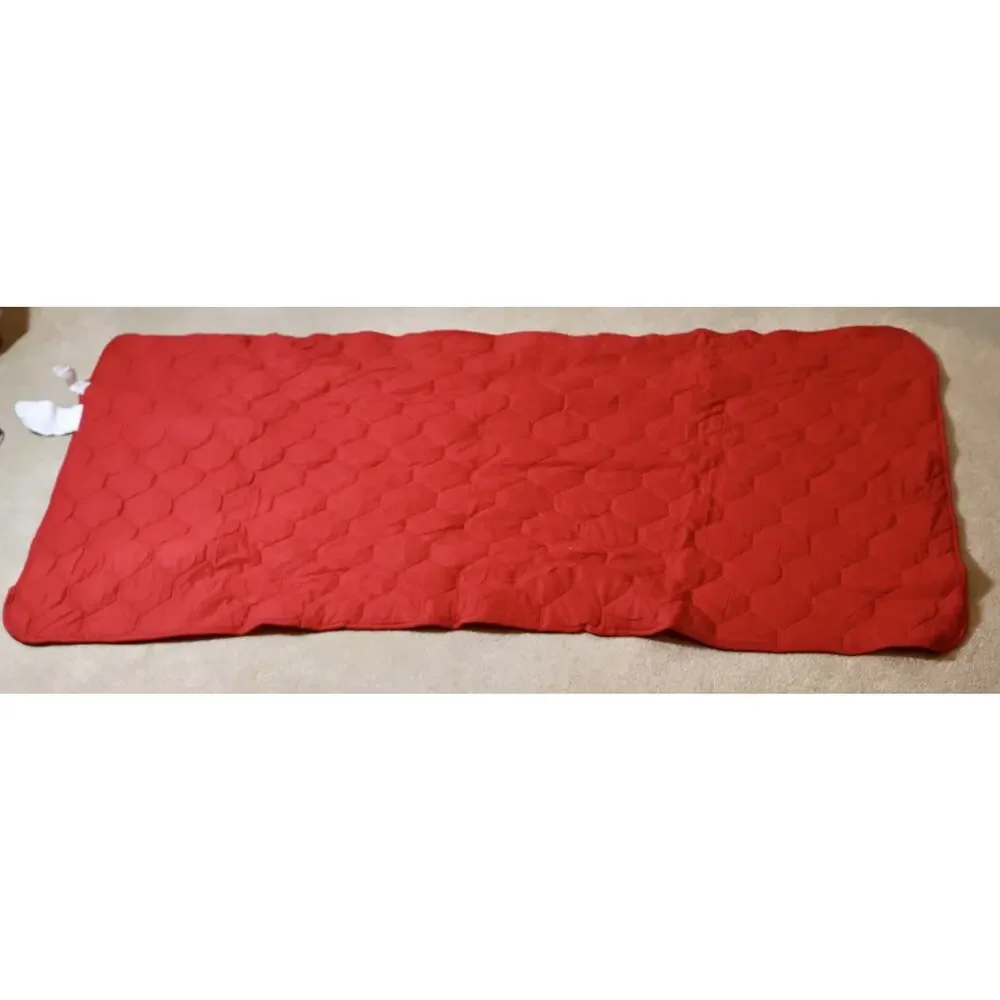 70s Beach Bum Beach Blanket & Bag By Heritage Quilts Red White